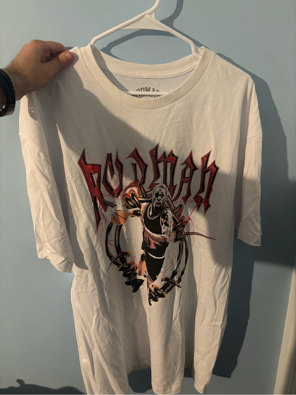 Rodman Graphic Basketball Short-Sleeve Tee size xl